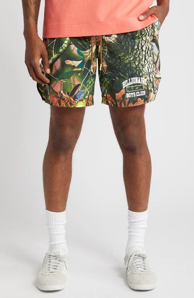 Billionaire Boys Club Trail Mix Drawstring Nylon Shorts Toffee at Nordstrom,