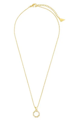 Sterling Forever Marisole Pendant Necklace in Gold at Nordstrom