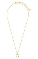 Sterling Forever Marisole Pendant Necklace in Gold at Nordstrom