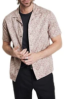 John Varvatos Danny Jungle Print Camp Shirt at Nordstrom,