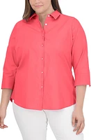 Foxcroft Charlie Cotton Oxford Shirt at Nordstrom,