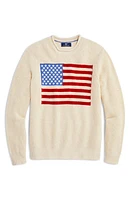 vineyard vines American Flag Cotton Crewneck Sweater /powder at Nordstrom,