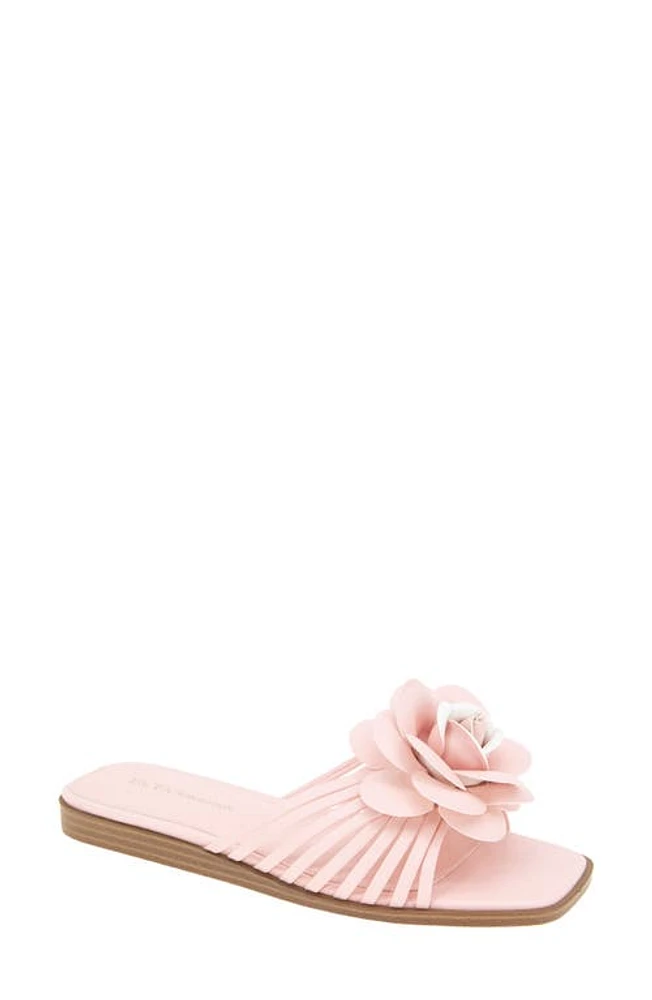 bcbg Masha Flower Appliqué Sandal Chintz Rose at Nordstrom,