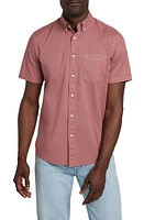 Faherty Playa Regular Fit Print Short Sleeve Button-Down Shirt at Nordstrom,