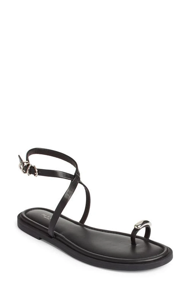 rag & bone Geo Ring Ankle Strap Sandal Leather at Nordstrom,