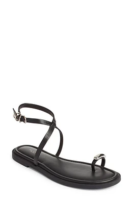 rag & bone Geo Ring Ankle Strap Sandal Leather at Nordstrom,