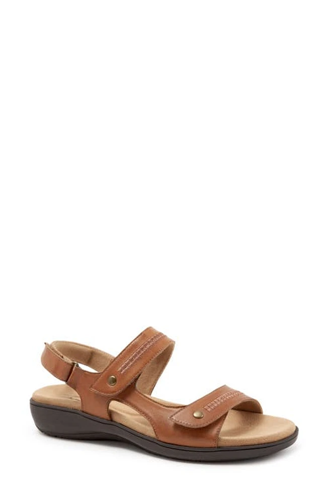 Trotters Venice Sandal in Luggage Leather at Nordstrom, Size 9