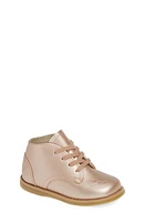 Footmates Tammy Bootie Rose Gold Metallic at Nordstrom, M