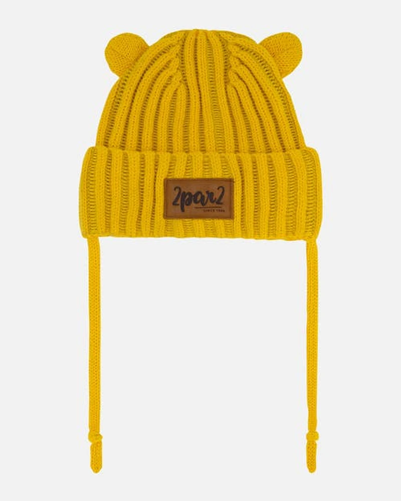 Deux Par Deux Baby Unisex Baby Knit Hat With Ears at Nordstrom