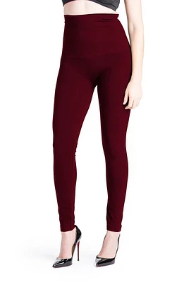 Preggo Leggings Snapback Postpartum Leggings in Crimson at Nordstrom, Size X-Large