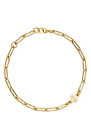 Tory Burch Good Luck Chain Bracelet in Tory Gold at Nordstrom