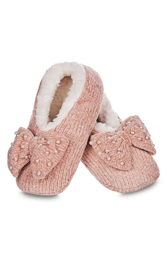 MeMoi Precious Pearls Chenille Slipper Socks at Nordstrom,