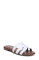 Sam Edelman Bay Cutout Slide Sandal - Wide Width Available Leather at Nordstrom,