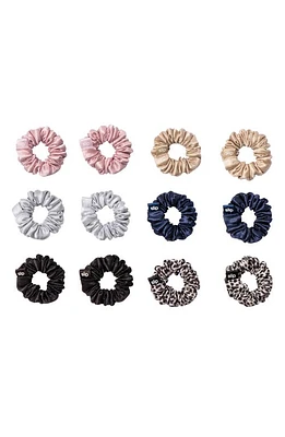 slip Minnie Set of 12 Classic Scrunchies at Nordstrom