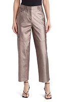 KOBI HALPERIN Metallic Faux Leather Cargo Pants at Nordstrom, Size 12