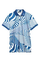 J. Lindeberg Tour Tech Performance Golf Polo Dazzle Wave Estate at Nordstrom,