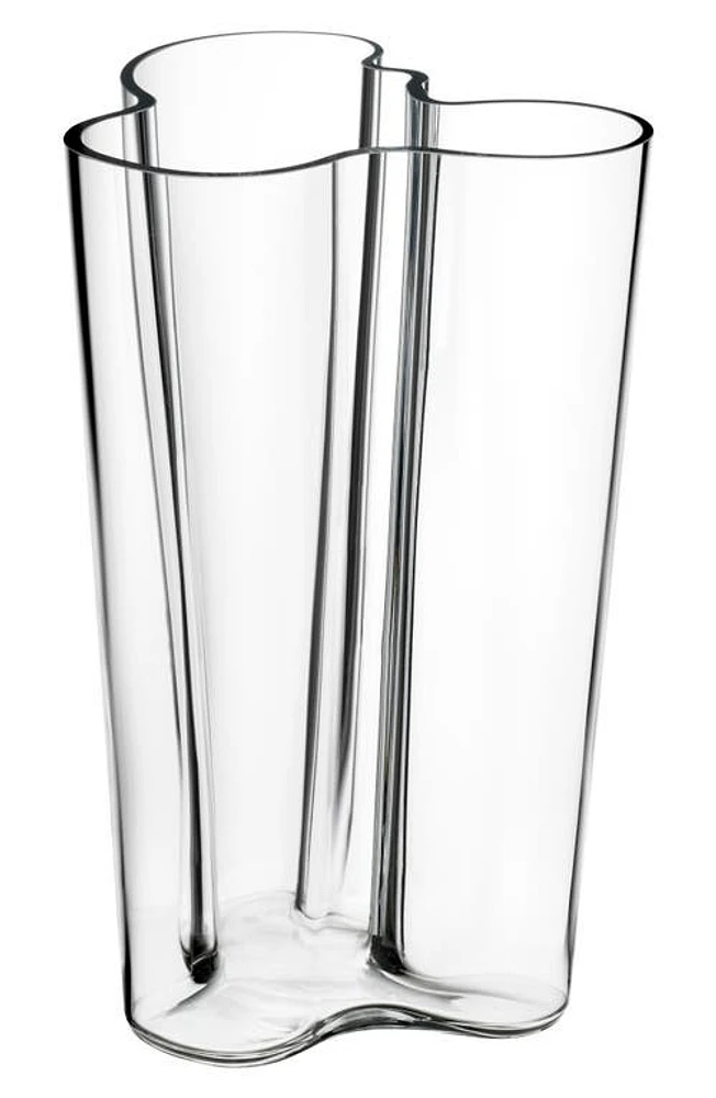 Iittala Alvar Aalto Finlandia Crystal Vase in Clear at Nordstrom