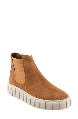 Bueno Tori Chelsea Boot Chestnut Suede at Nordstrom,