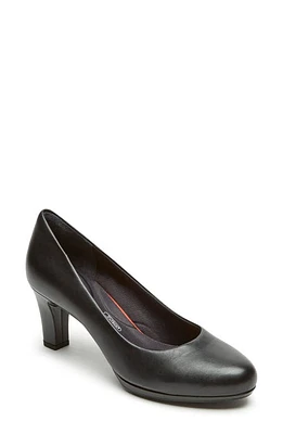 Rockport Total Motion Leah Pump Black Leather at Nordstrom,