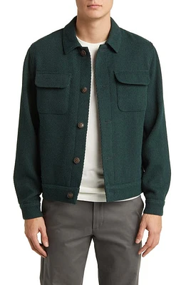 Les Deux Nash 2.0 Hybrid Jacket Pine Green at Nordstrom,