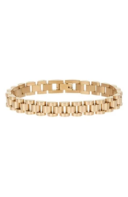 Luv AJ Timepiece Chain Bracelet in Gold at Nordstrom