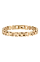 Luv AJ Timepiece Chain Bracelet in Gold at Nordstrom