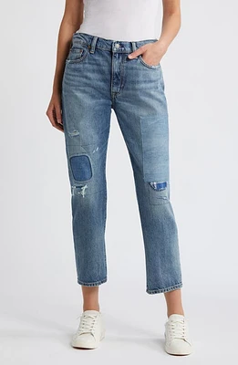 Polo Ralph Lauren Ripped & Repaired Tapered Jeans Banos Wash at Nordstrom,