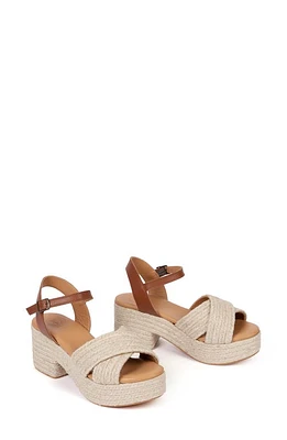 Penelope Chilvers Bella Platform Sandal Natural at Nordstrom,