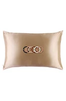 slip Pure Silk Pillowcase & Skinny Scrunchie Set (Nordstrom Exclusive) 128 Value in Caramel at Nordstrom