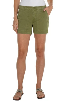 Liverpool Los Angeles Utility Shorts Eucalyptus at Nordstrom,