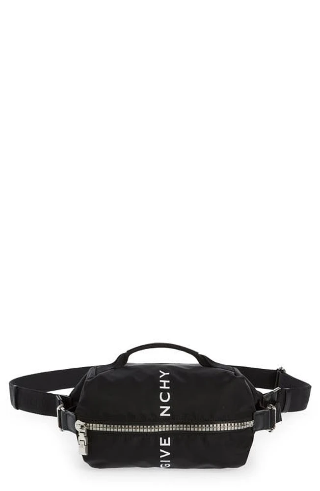 Givenchy G-Zip Belt Bag in 001-Black at Nordstrom