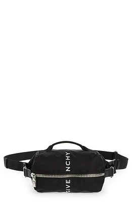 Givenchy G-Zip Belt Bag in 001-Black at Nordstrom