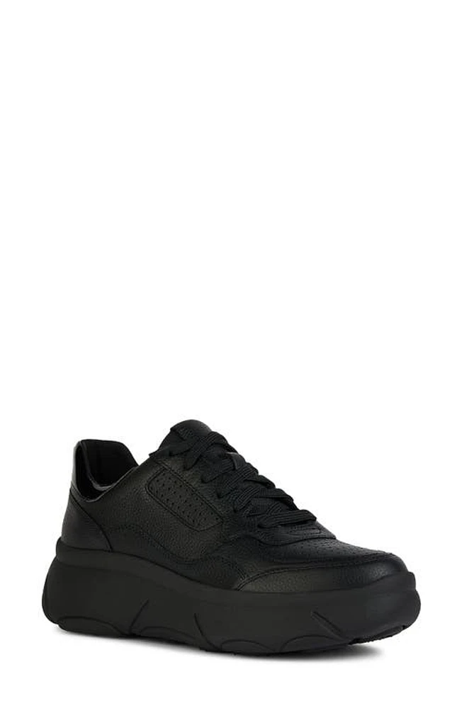 Geox Nebula Snealer Black at Nordstrom,