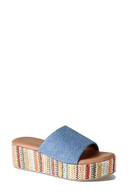 Diba True Rock Steady Platform Slide Sandal at Nordstrom,