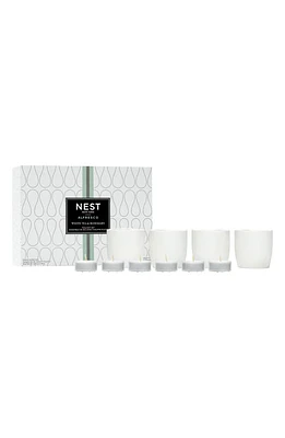 NEST New York White Tea & Rosemary Tealight Candle Set at Nordstrom