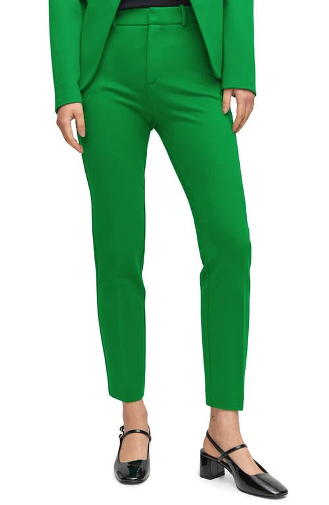 MANGO Rome Knit Straight Leg Pants at Nordstrom