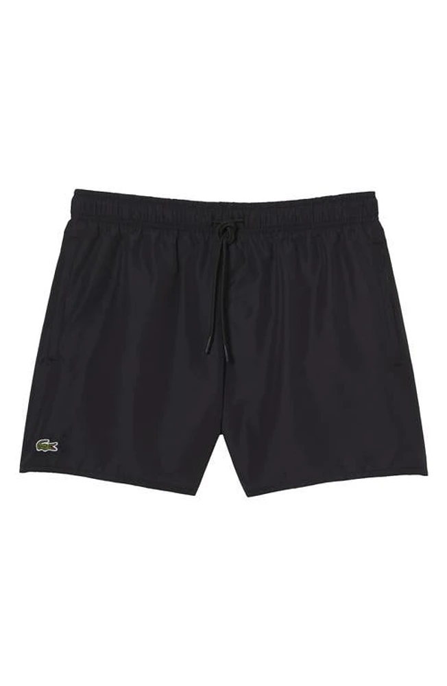 Lacoste Recycled Polyester Swim Trunks at