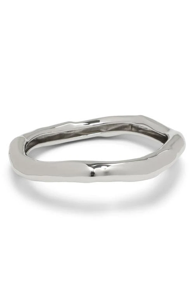 Alexis Bittar Small Molten Bangle Bracelet in No Stones at Nordstrom