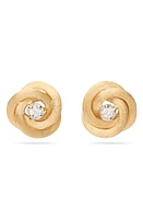 Marco Bicego Jaipur Diamond Stud Earrings in Yellow Gold at Nordstrom