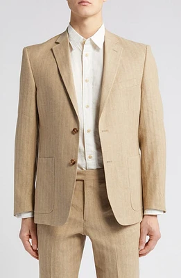 Billy Reid Virgin Wool Blend Sport Coat Herringbone at Nordstrom,