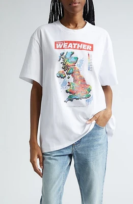 Stella McCartney Weather Sequin Cotton T-Shirt 9000 - Pure White at Nordstrom,