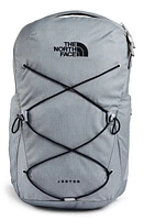 The North Face Jester Campus Backpack in Mid Grey Dark Heather/Black at Nordstrom