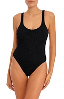 Freya Ibiza Waves Underwire One-Piece Swimsuit Black at Nordstrom,