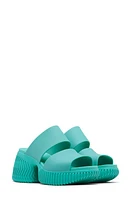 SOREL One Streetworks Platform Slide Sandal Salt at Nordstrom,