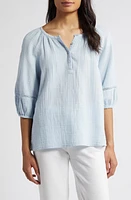 caslon(r) Cotton Gauze Top at Nordstrom,