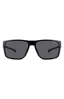 Carrera Eyewear x Ducati 59mm Rectangular Sunglasses in Black/Grey at Nordstrom