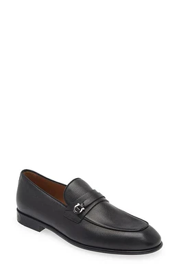 FERRAGAMO Desio Loafer Nero New Biscotto at Nordstrom,