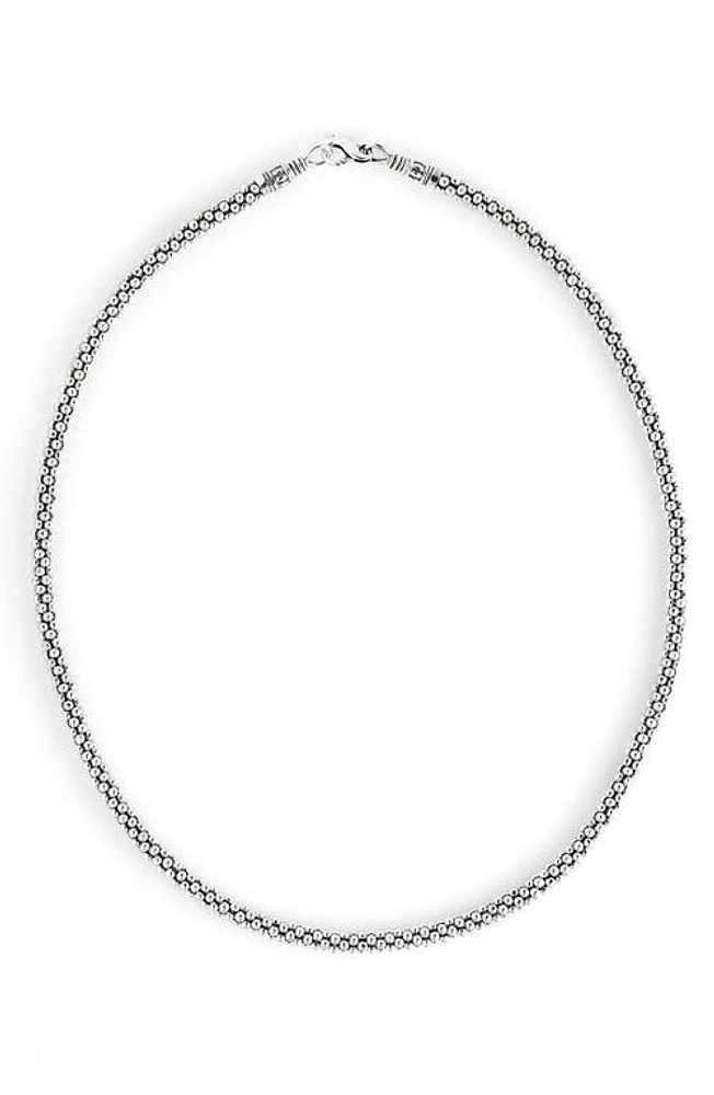 LAGOS Signature Rope Necklace in Sterling Silver at Nordstrom, Size 18 In