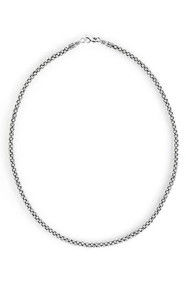 LAGOS Signature Rope Necklace in Sterling Silver at Nordstrom, Size 18 In