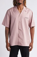 Carhartt Work Progress Delray Cotton & Lyocell Camp Shirt at Nordstrom,